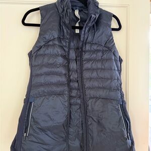 Lululemon Athletica Navy Puffer Vest